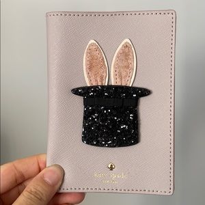 Kate Spade Make Magic Bunny Passport Cover
